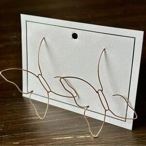 NWOB | House of Harlow 1960 | Gold Butterfly Earrings